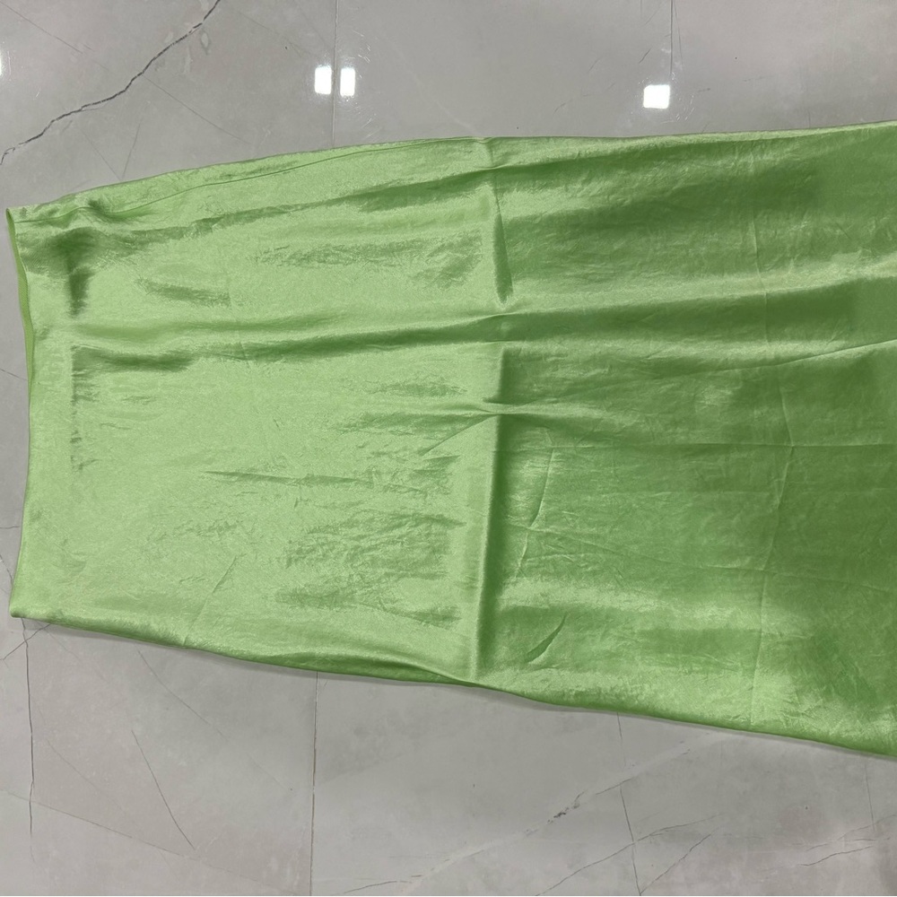 Green skirt